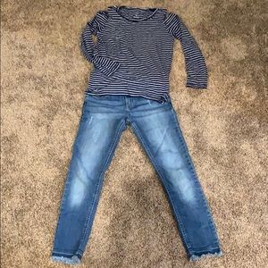 Girls size 8 Carter’s kids denim jeans